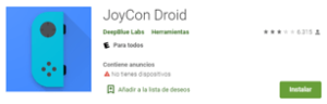 Descargar Emulador JoyCon Droid android